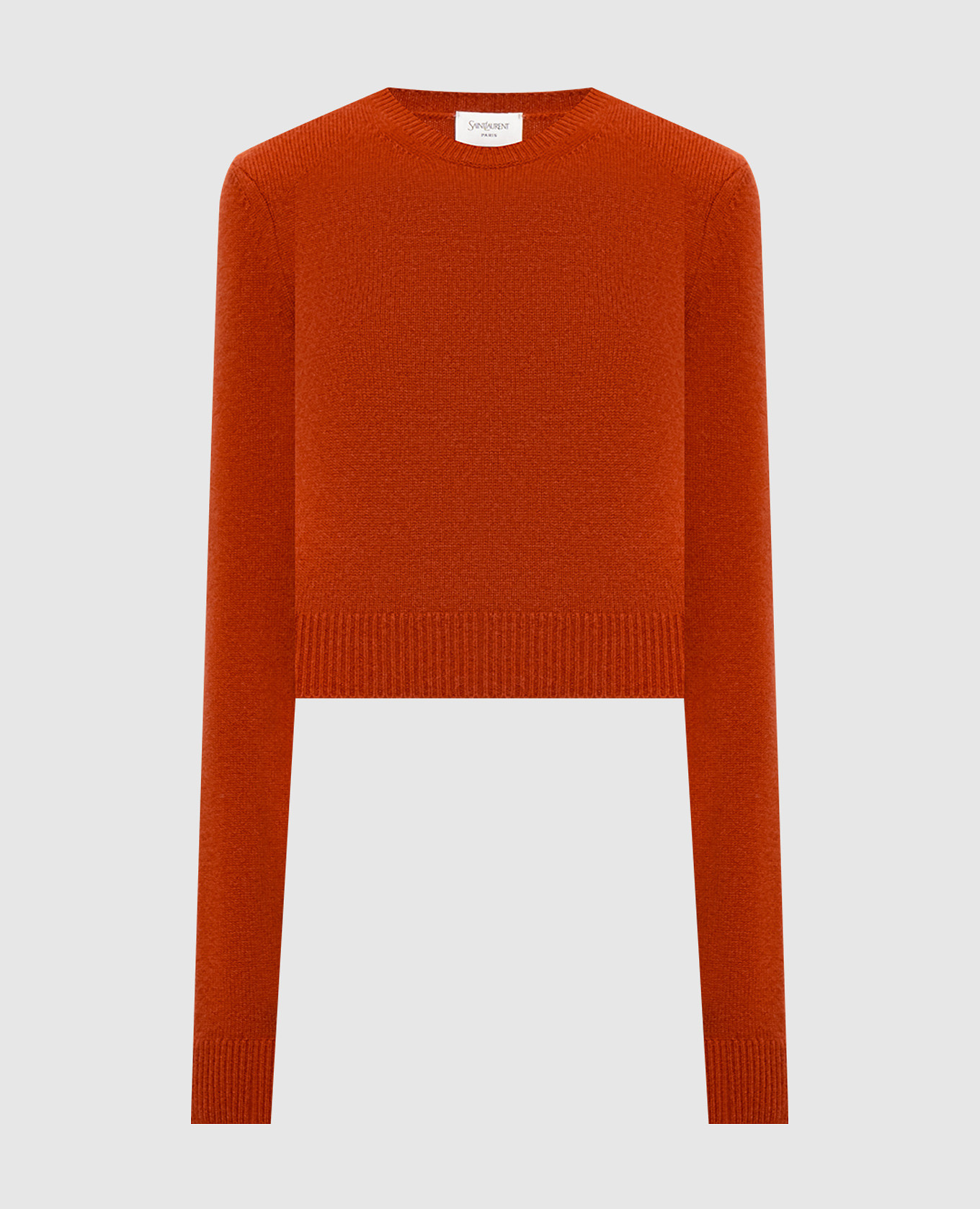 Terracotta cashmere sweater