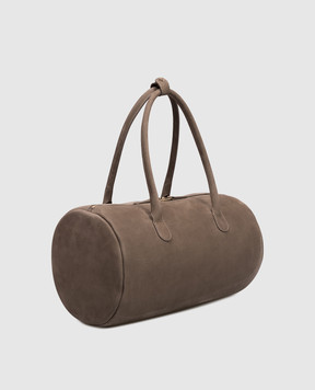 Loulou de Saison CLAUS brown nubuck bag CLAUS