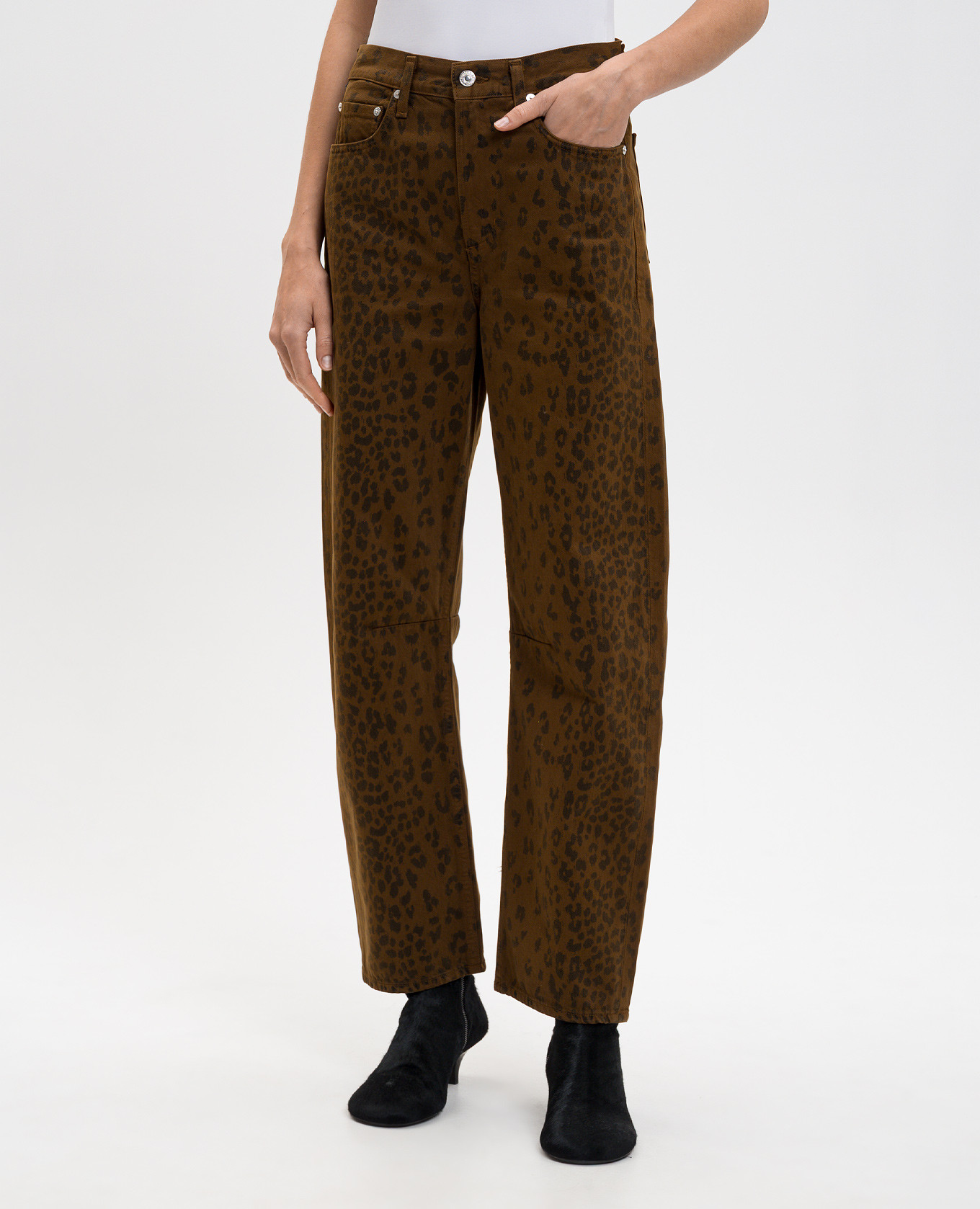 

Miro Relaxed brown jeans in animal print CITIZENS OF HUMANITY