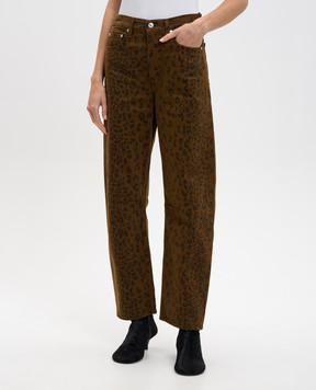 CITIZENS OF HUMANITY Miro Relaxed brown jeans in animal print 22521248PR