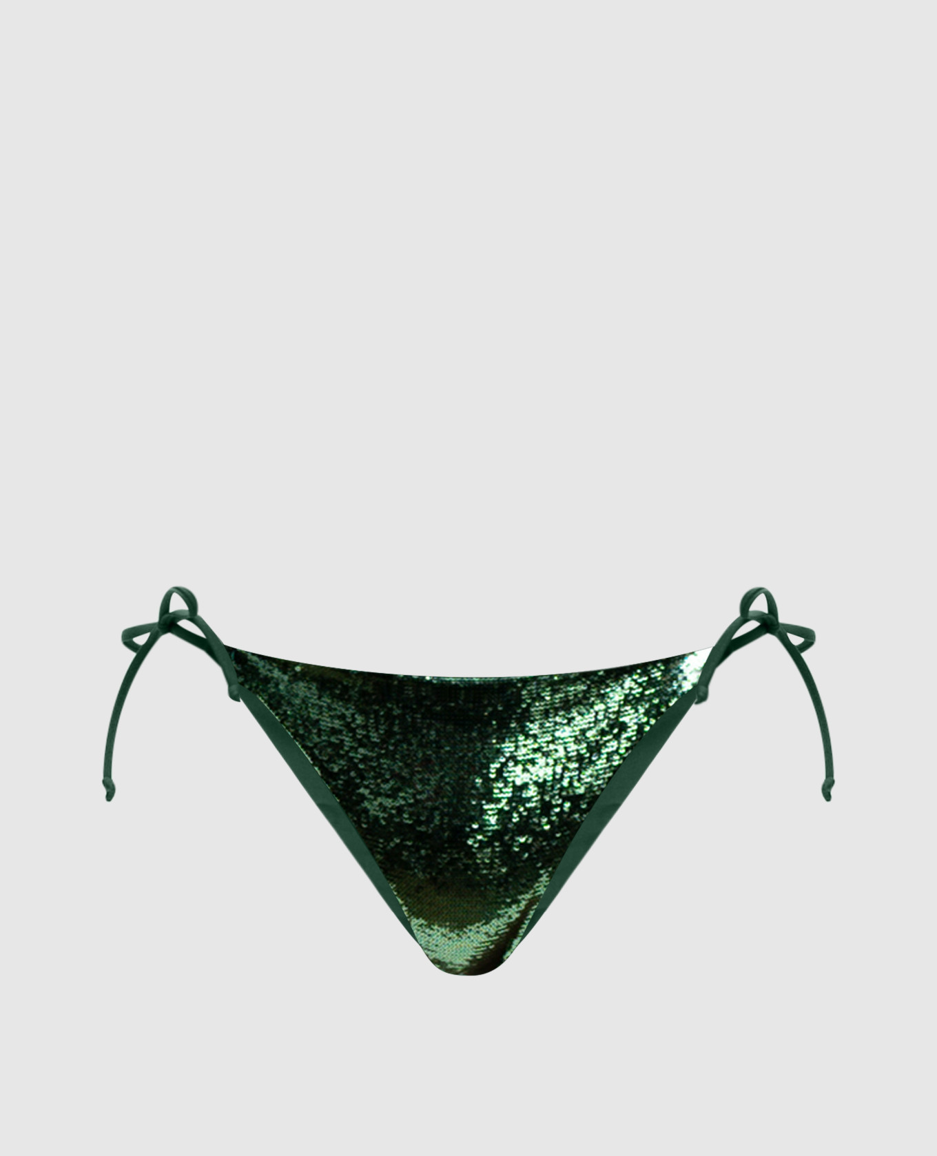 Green sequined swimsuit panties