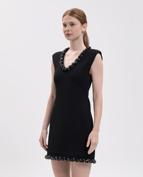 Simkhai Suki black mini dress with applique 5261035K