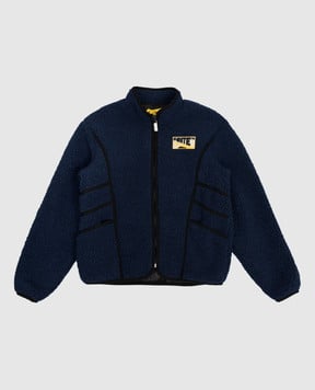 Off-White Children's blue jacket with patch 44BEA025F26F001