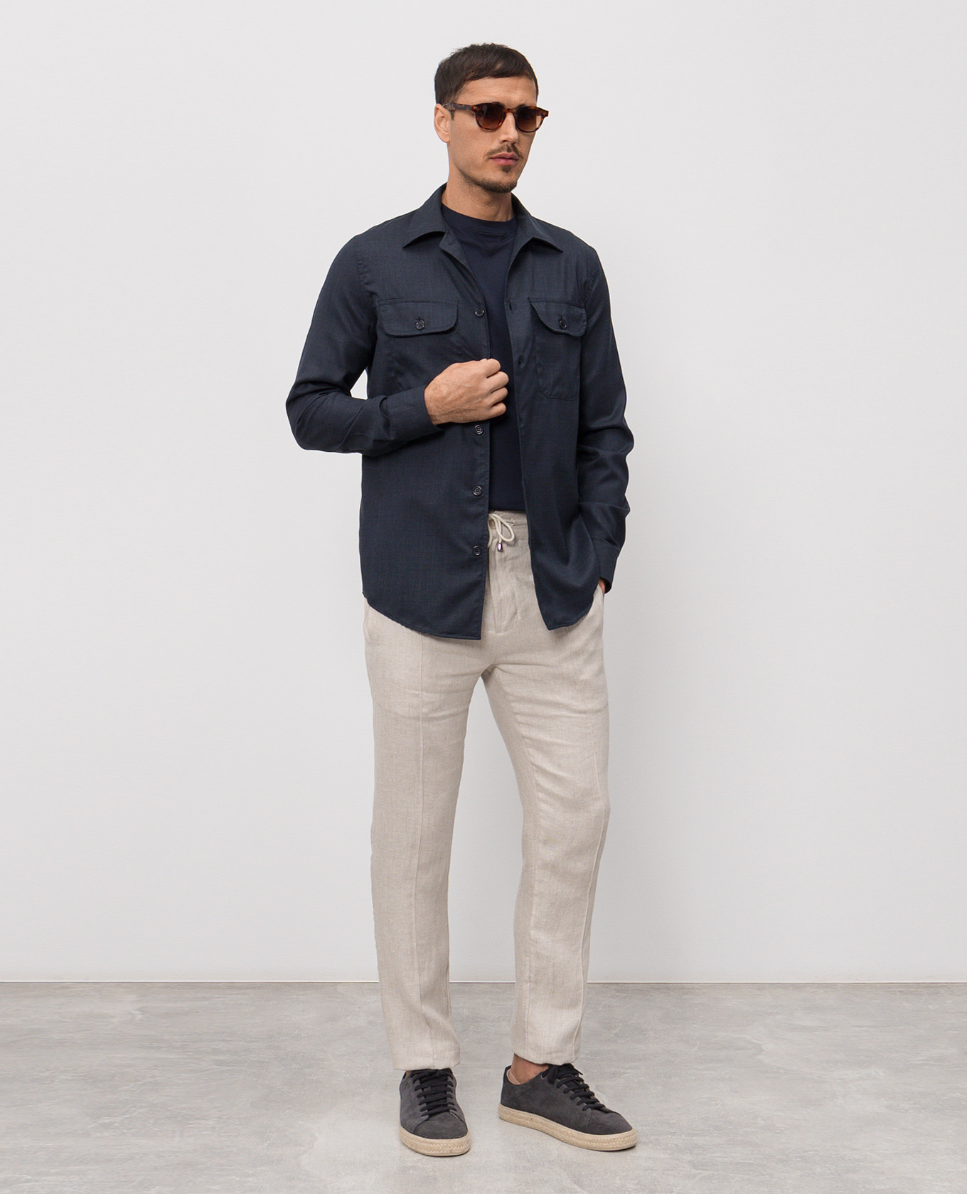 

Blue T-shirt Doriani Cashmere