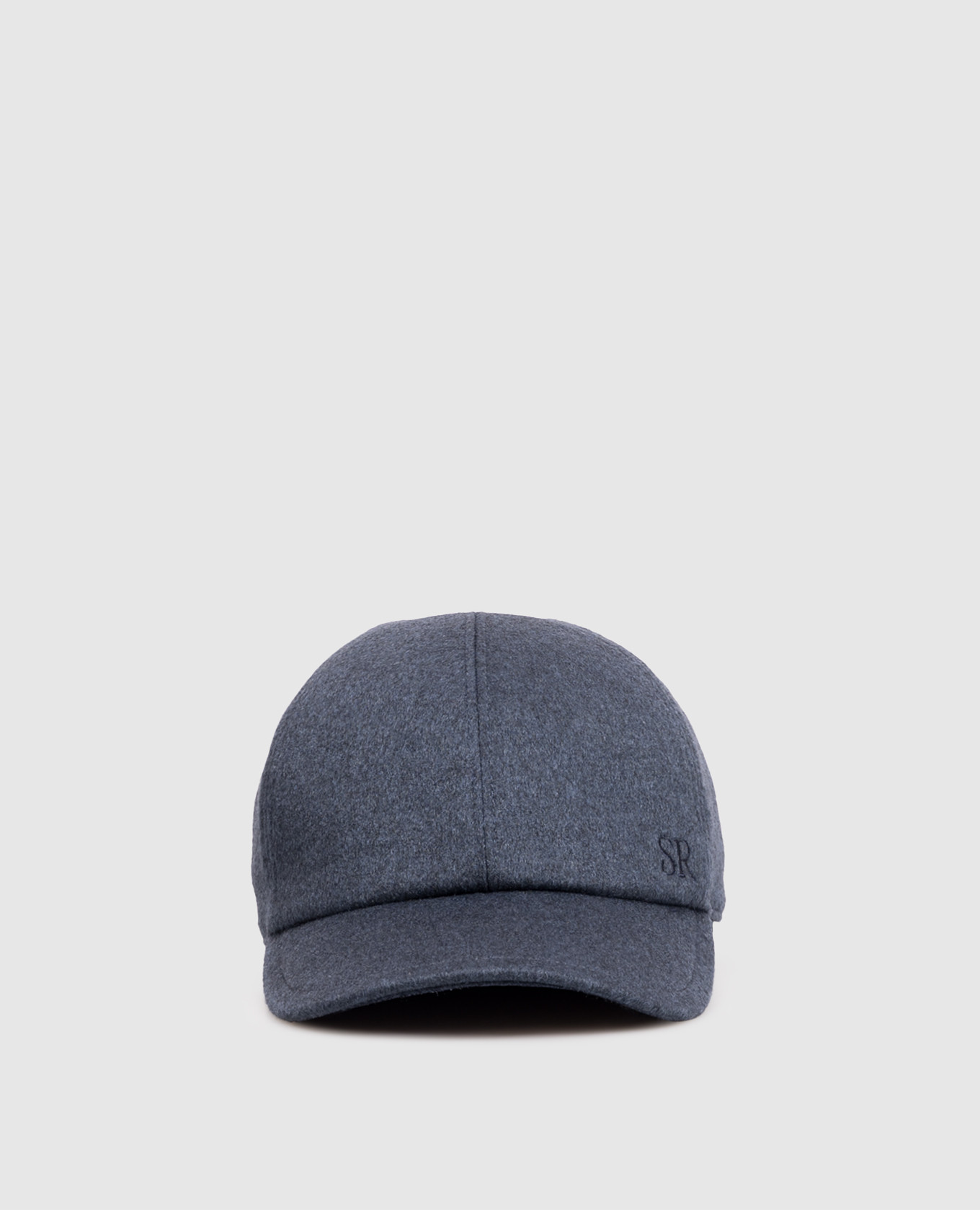 Blue cashmere cap