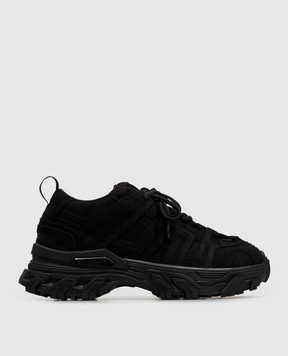 Juun.j Black sneakers with logo JC67K1P005