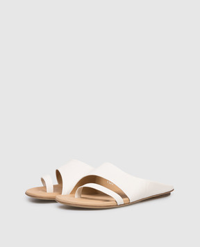 Premiata Beige leather flip-flops FRIDA M7362FRIDA