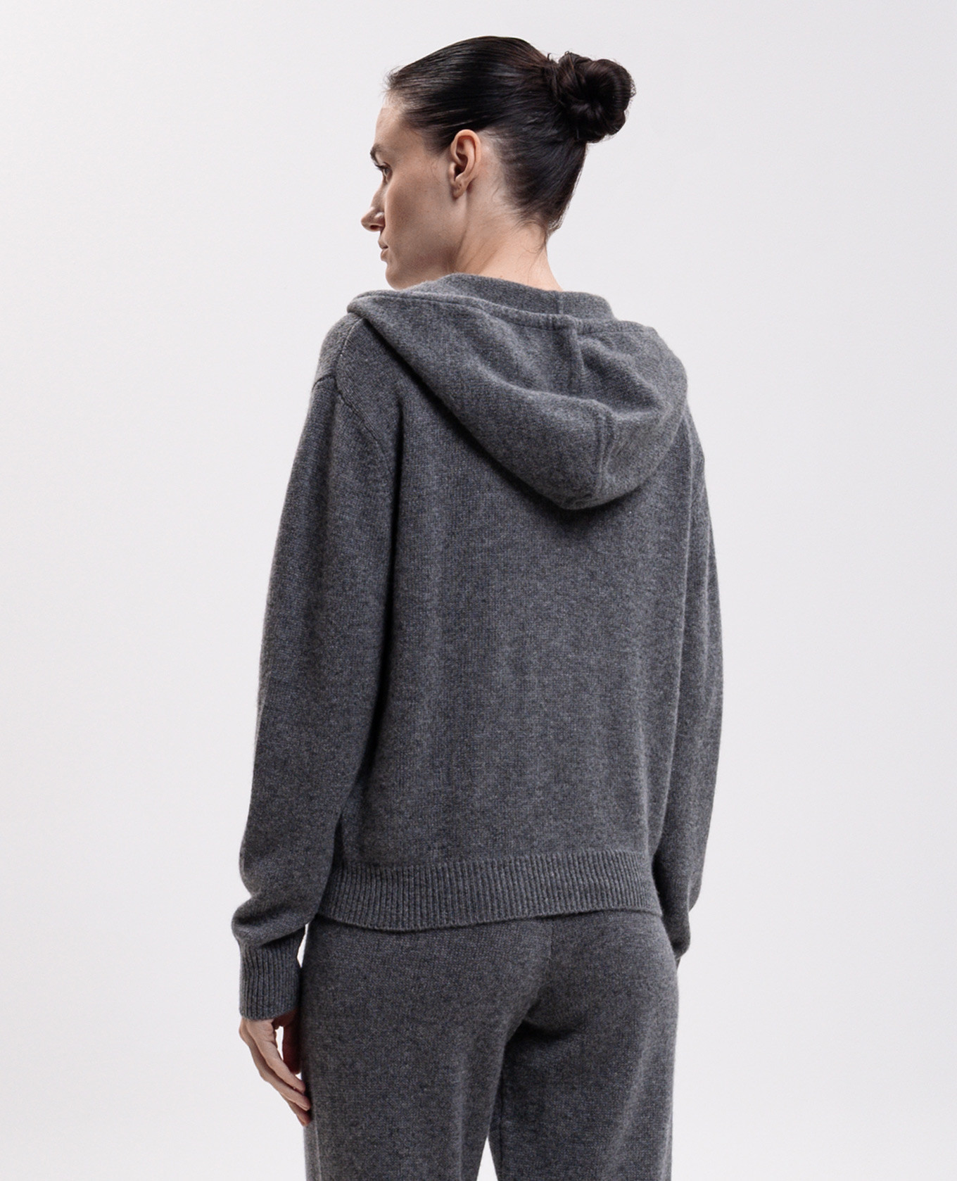 Grey cashmere and wool sports jacket Sporty & Rich 4
