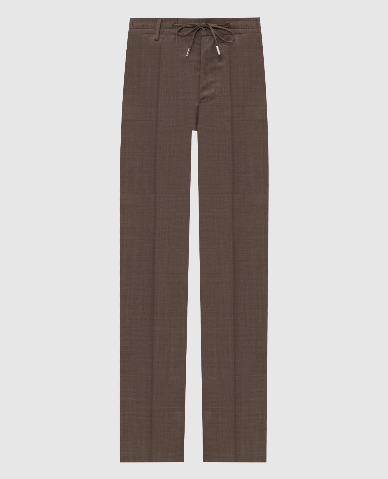Brown wool pants