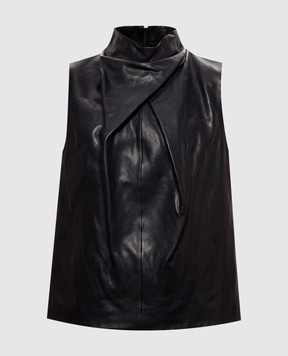 Simkhai Halley black leather top 5262066VL