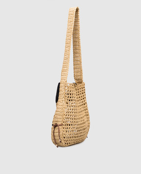 PUCCI Beige woven bag Puccinella 6HBC356H026