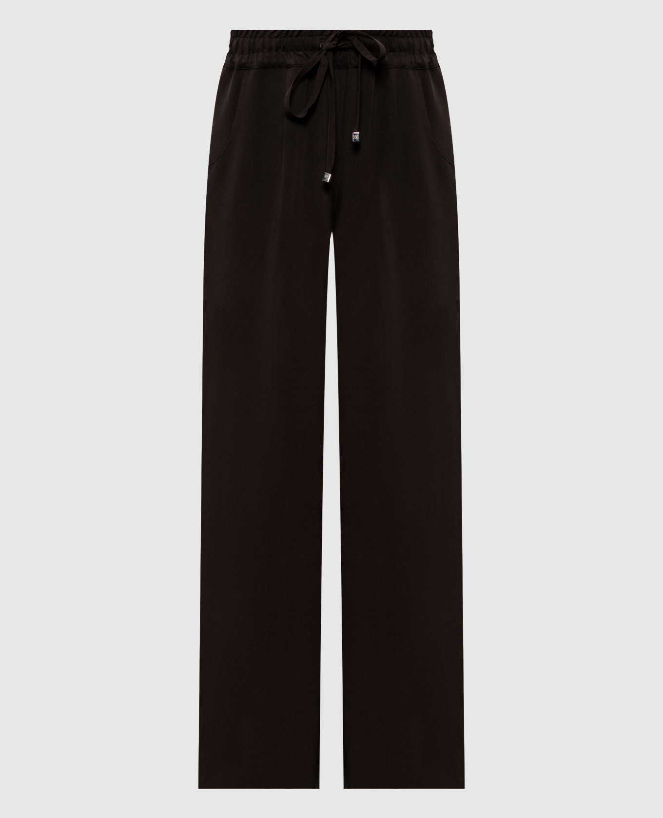 

Brown silk pants Kiton