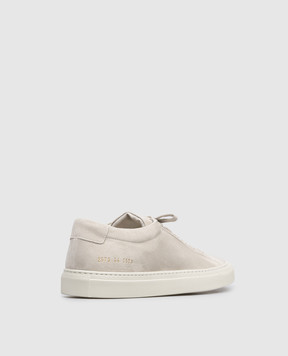 Common Project Grey suede Achilles sneakers 2573