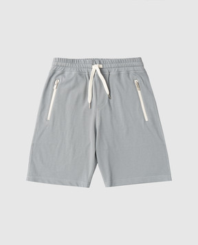 Brunello Cucinelli Children's blue shorts BE854E392C