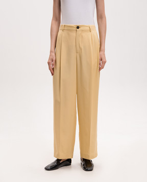 Solotre Yellow pants M1AB0074
