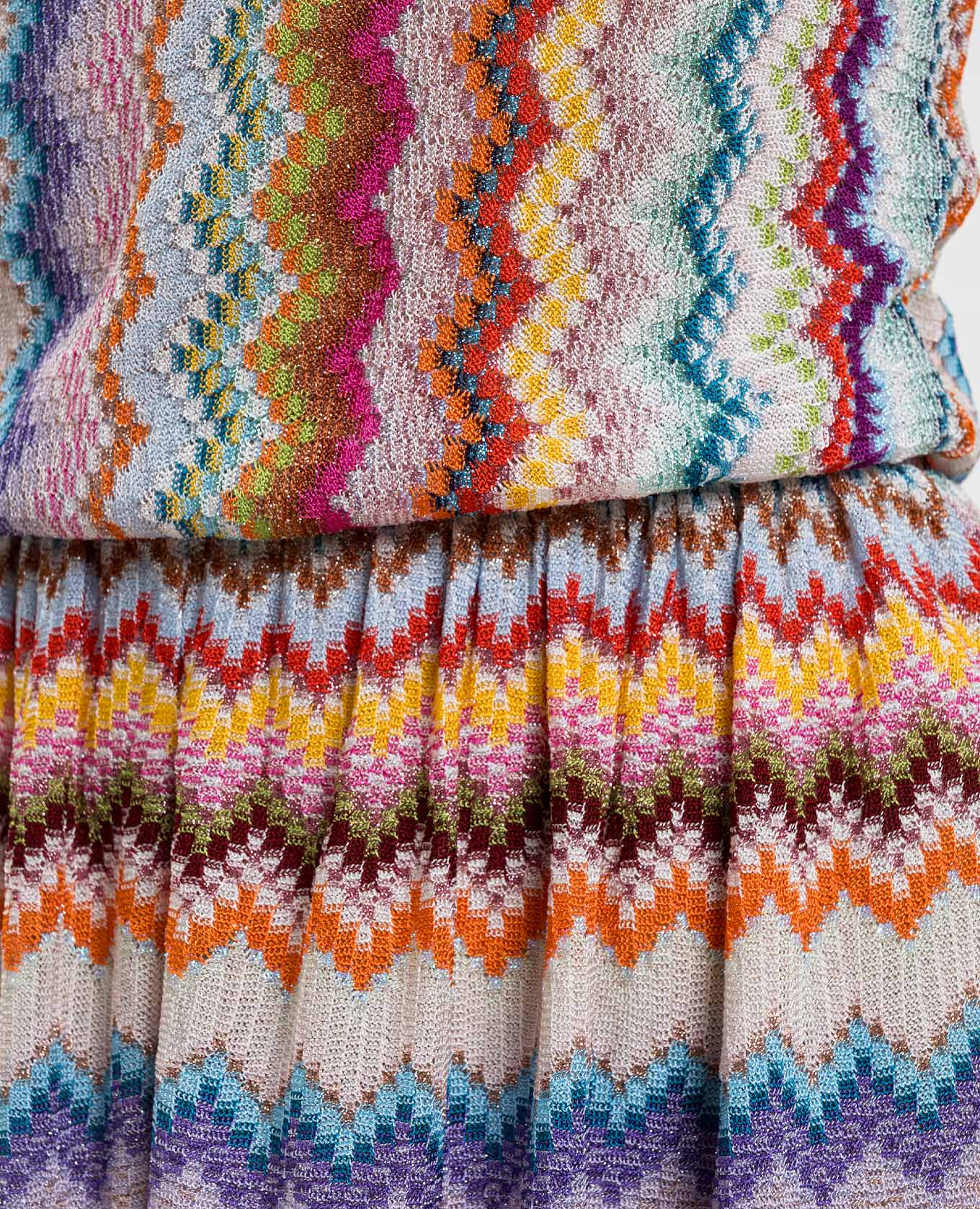 

Patterned jumpsuit Missoni, White