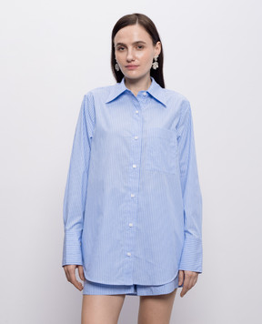Simkhai Blue striped Loen shirt 2262240CO