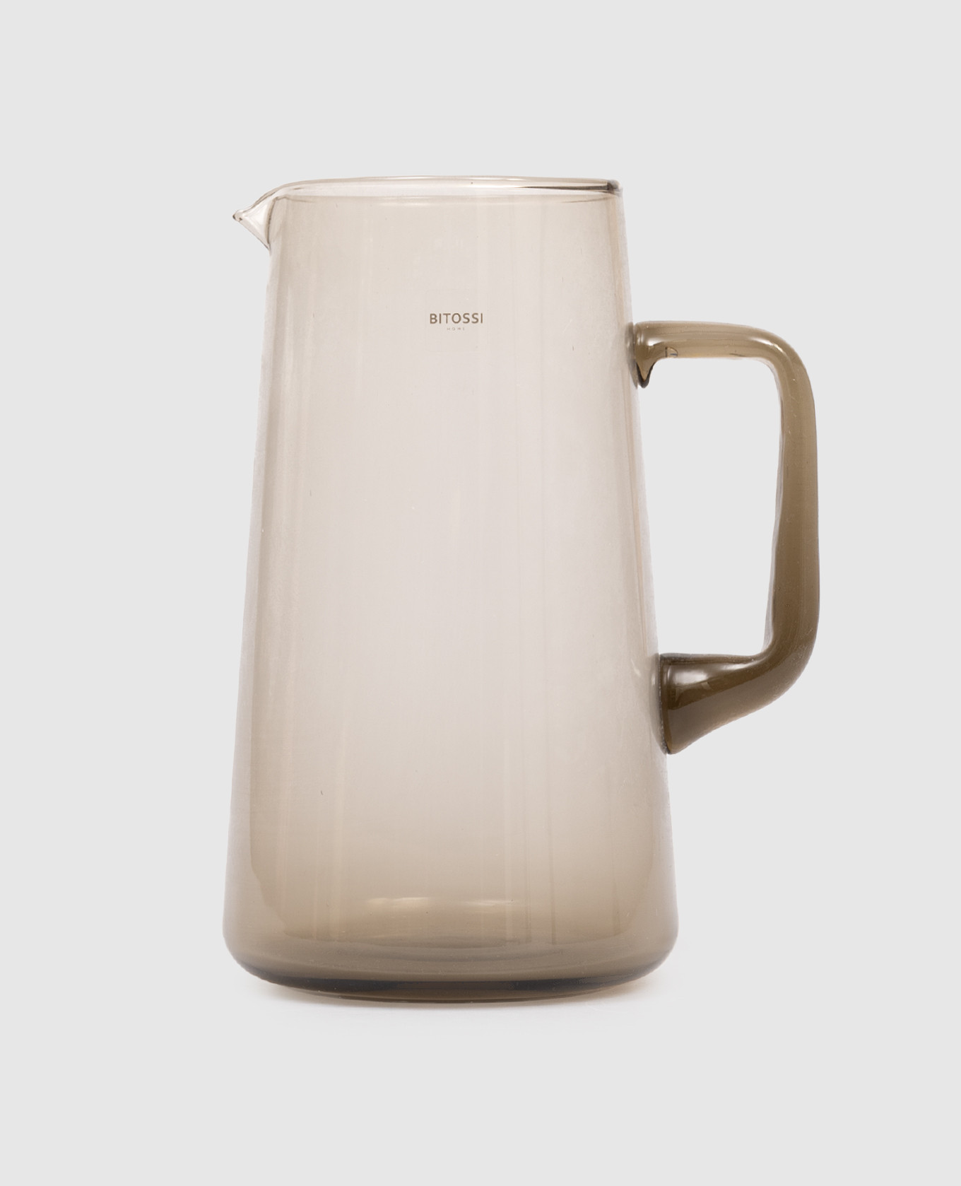 

Brown glass jug Bitossi Home