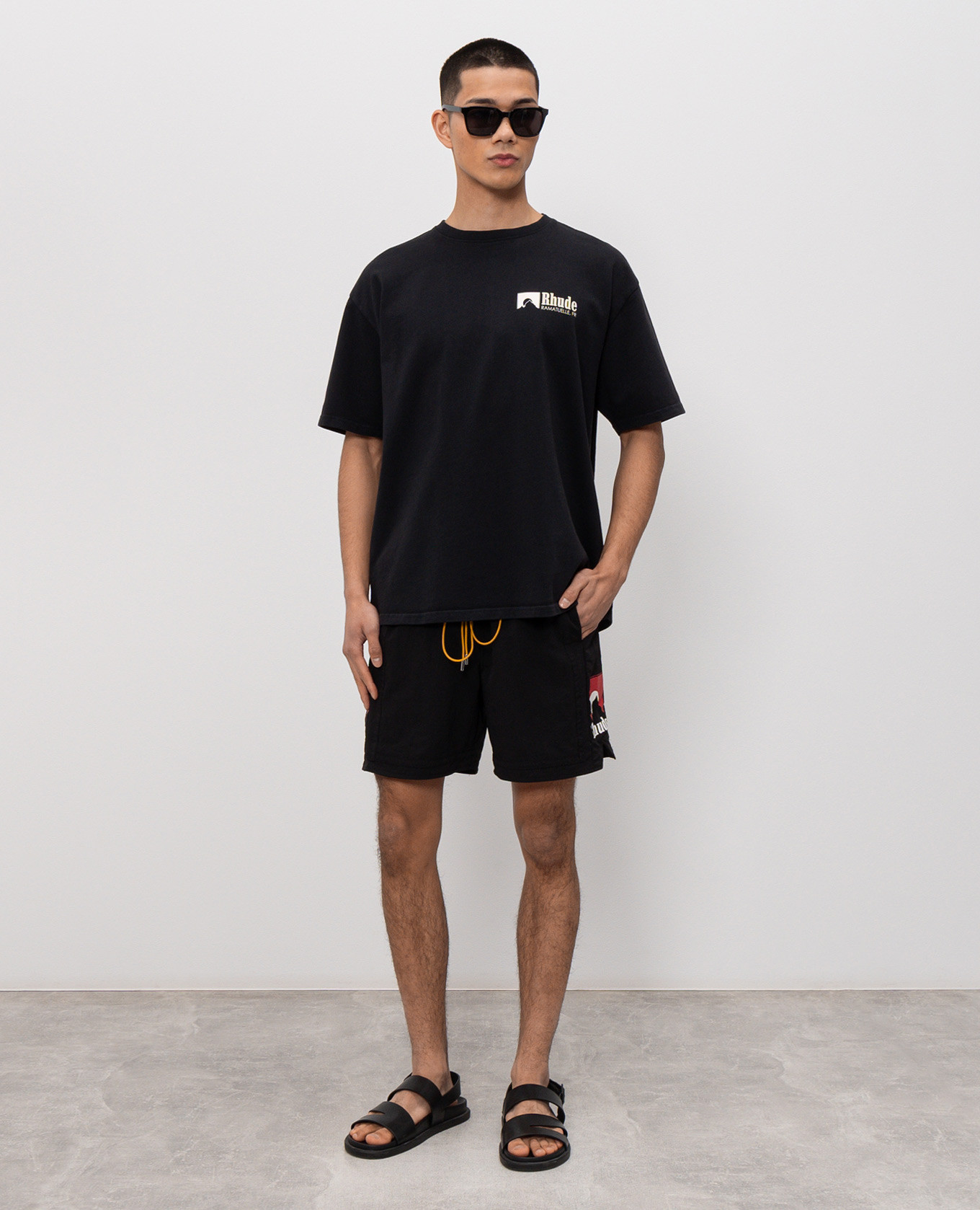 

Black shorts MOONLIGHT Rhude