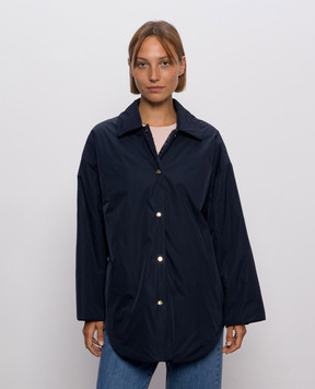 Max Mara CARLOTTA blue reversible jacket MTCCARLOTTA