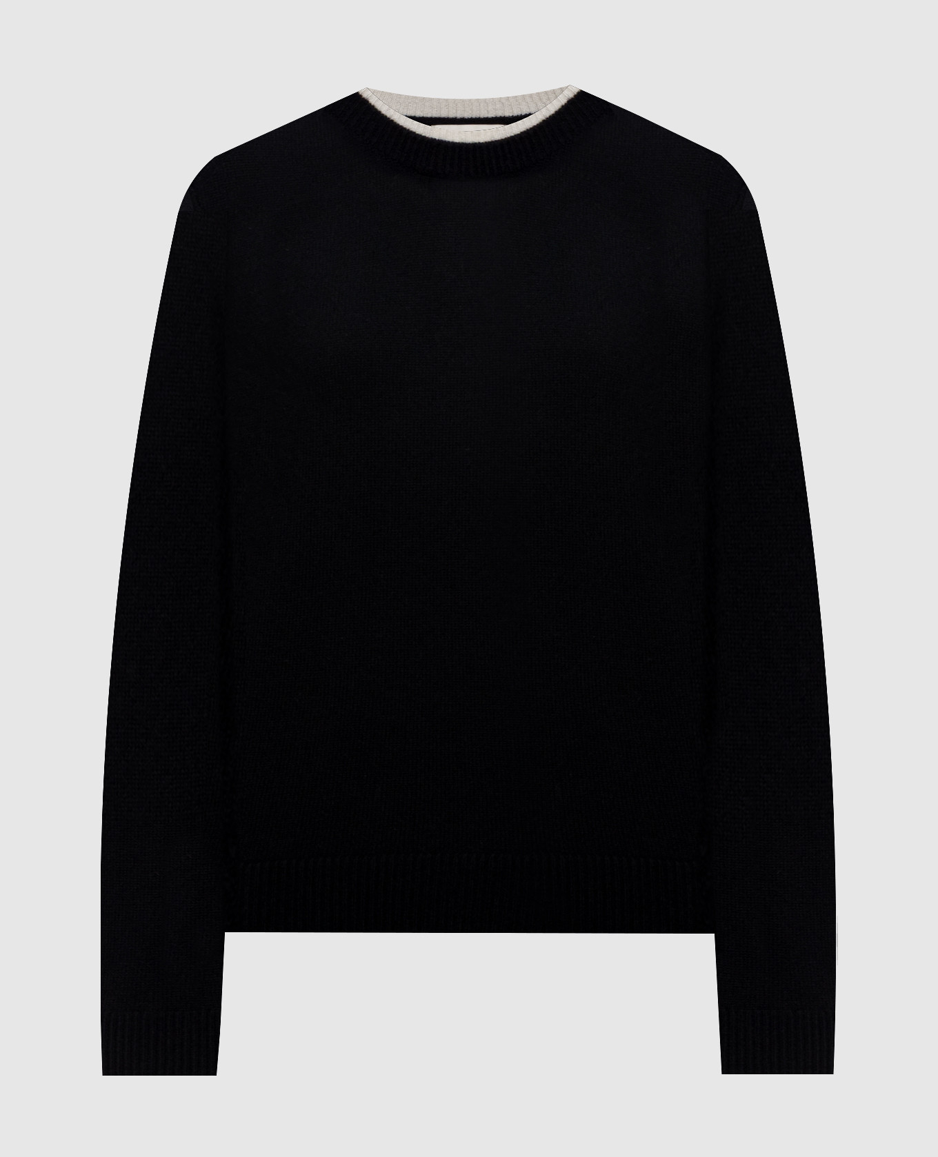 OTIS black cashmere sweater