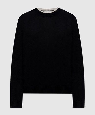 OTIS black cashmere sweater