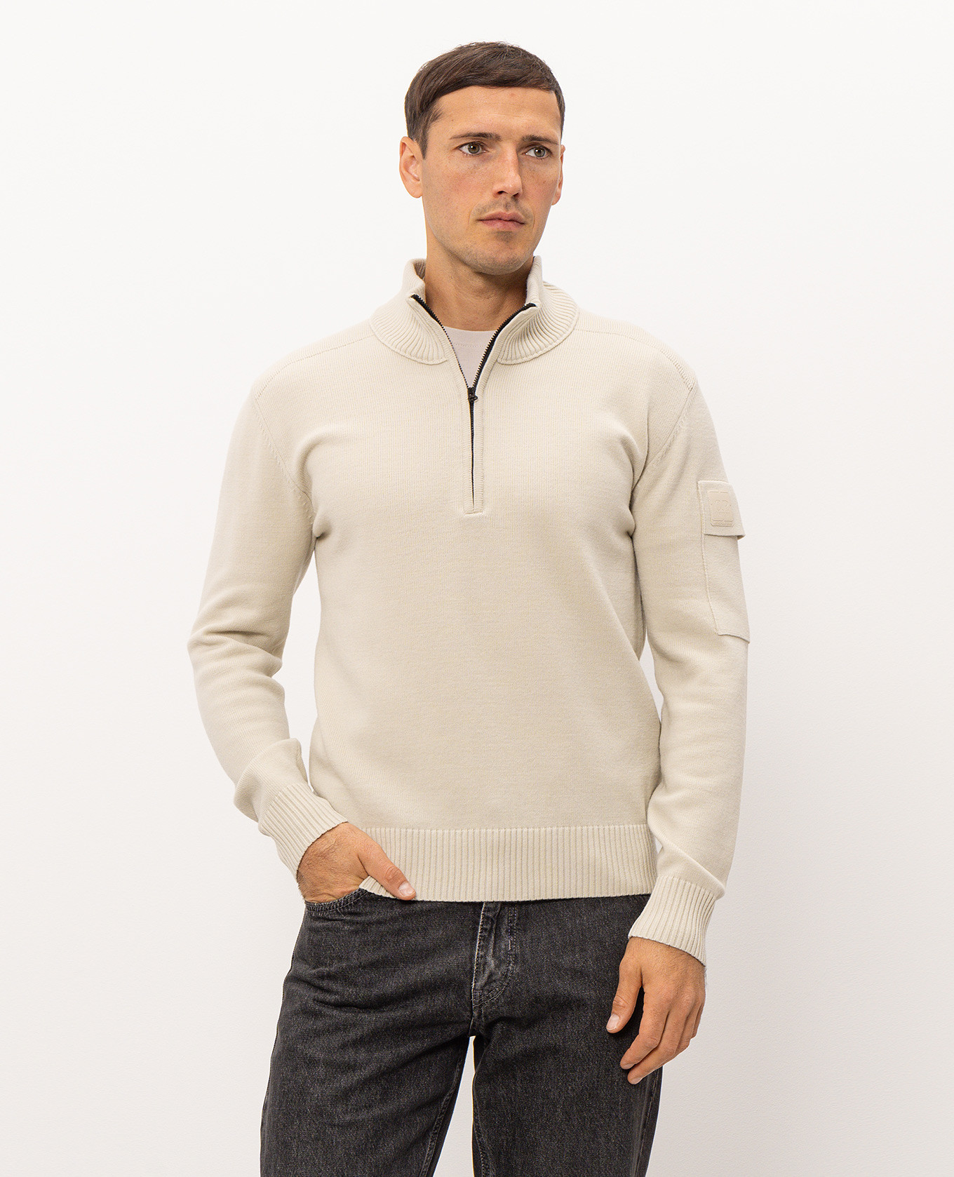 Beige sweater with wool C.P. Company Metropolis 3