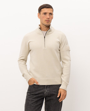 C.P. Company Metropolis Beige sweater with wool LKN200A005528A