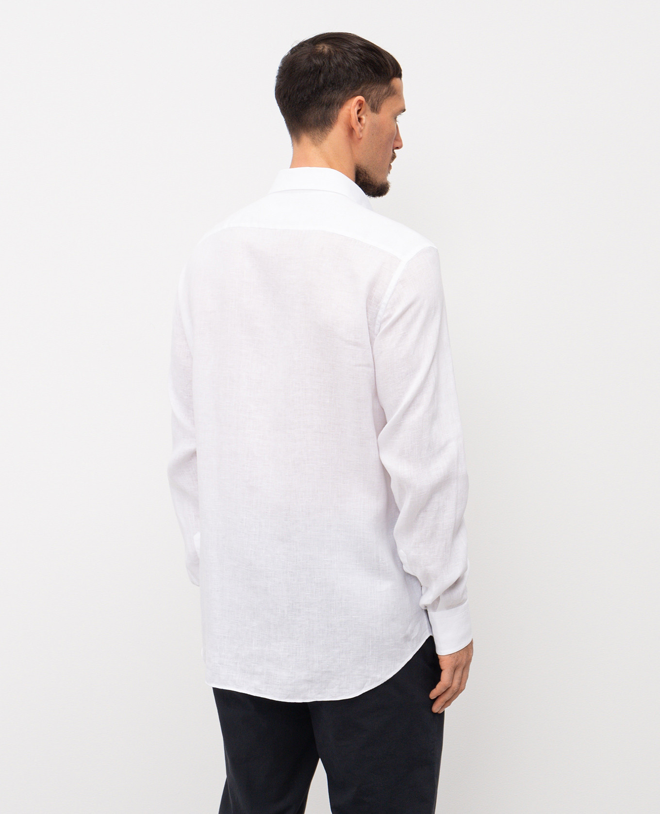 

White linen shirt Stefano Ricci