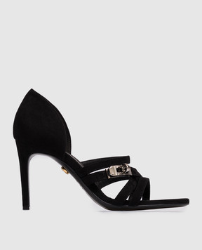 Babe Pay Pls Black suede sandals 251804ZA