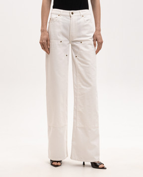 Balmain Ivory jeans HF1MI053DG14