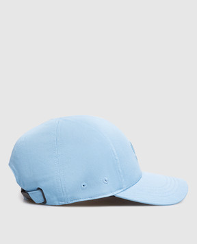 C.P. Company Children's blue cap with logo embroidery CPX005LOA04