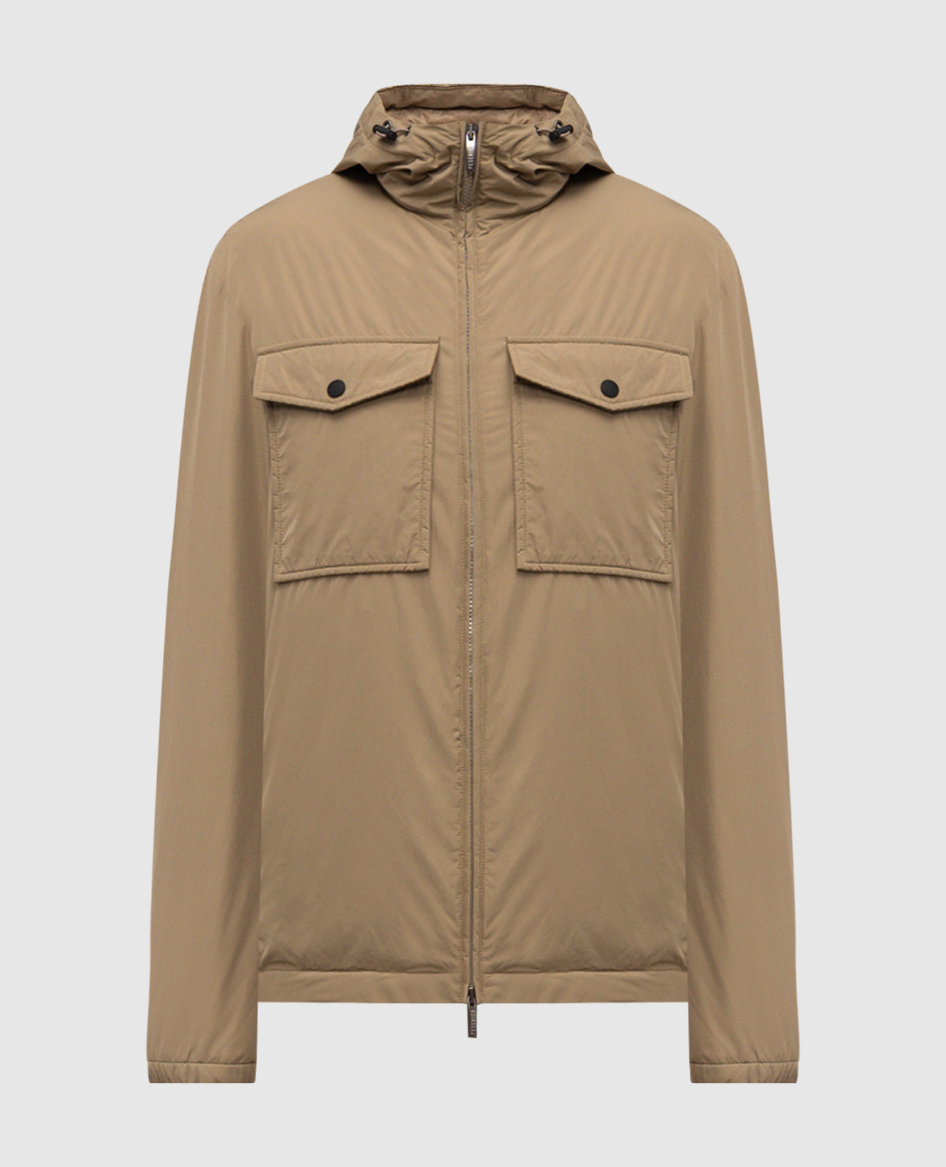 

Khaki down jacket Peserico
