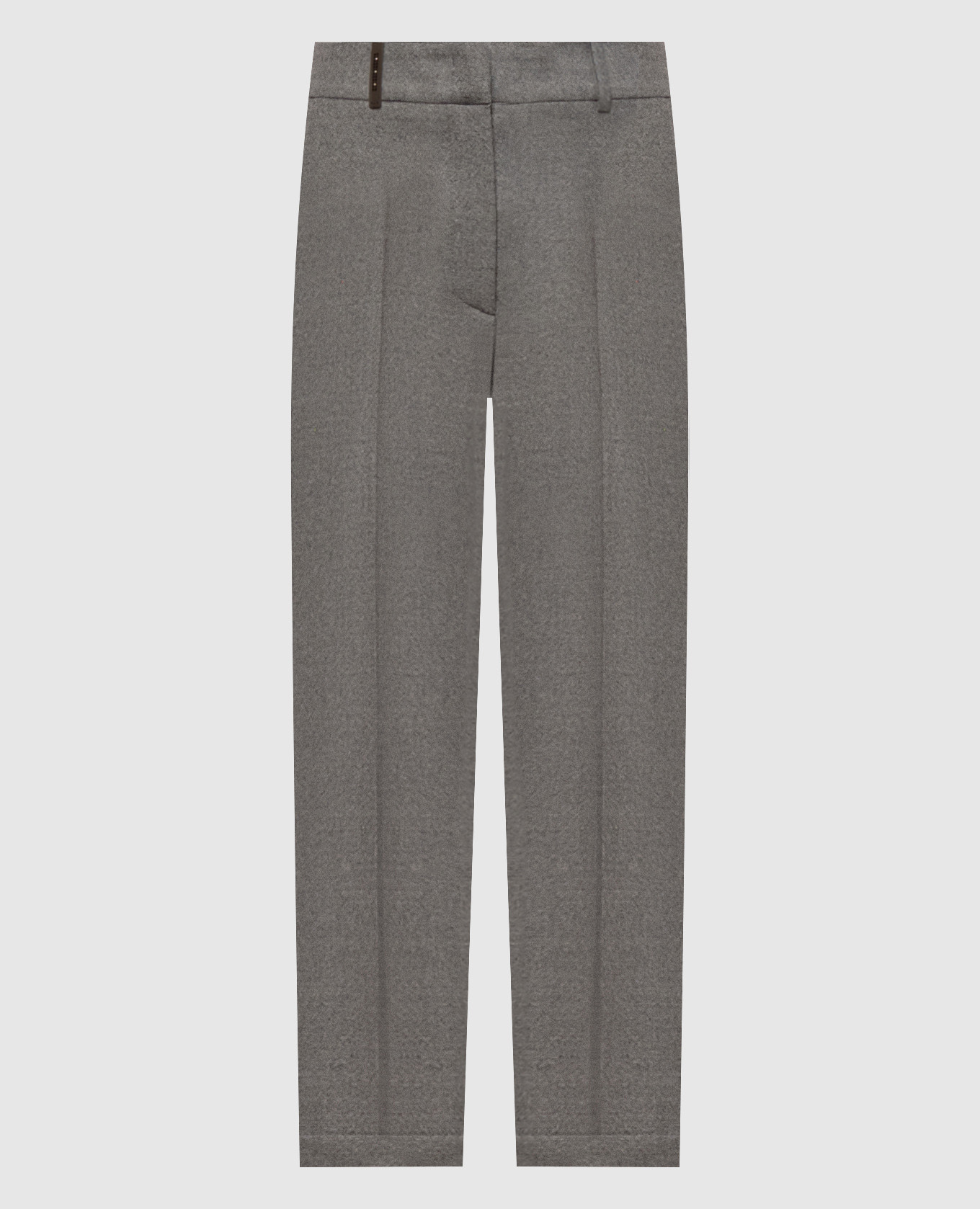 Pantalon en laine grise