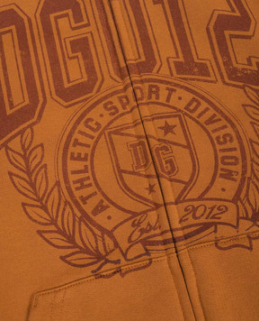 Dolce&Gabbana Children's brown sports jacket L4JWKLG7PSK812+