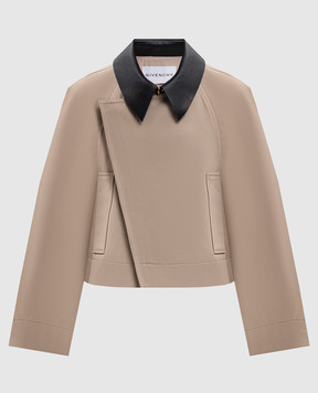 Givenchy Khaki jacket with wool BW00SC164D