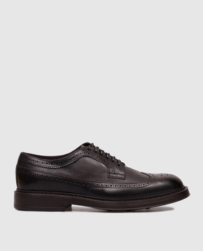 Doucal's Brown leather brogues DU2523BRUXUF188