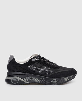 Premiata Black combination sneakers MOERUN MOERUN