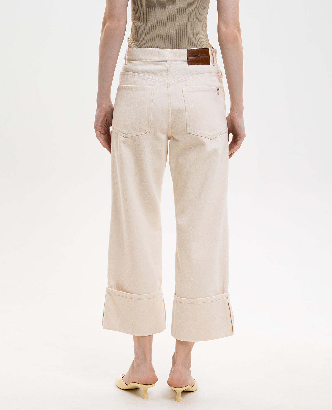 

Beige GESTO jeans with lapels Max Mara Weekend