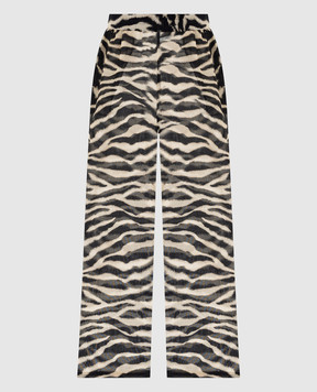 Ermanno Scervino Life Animal print pants D484P700YAJ