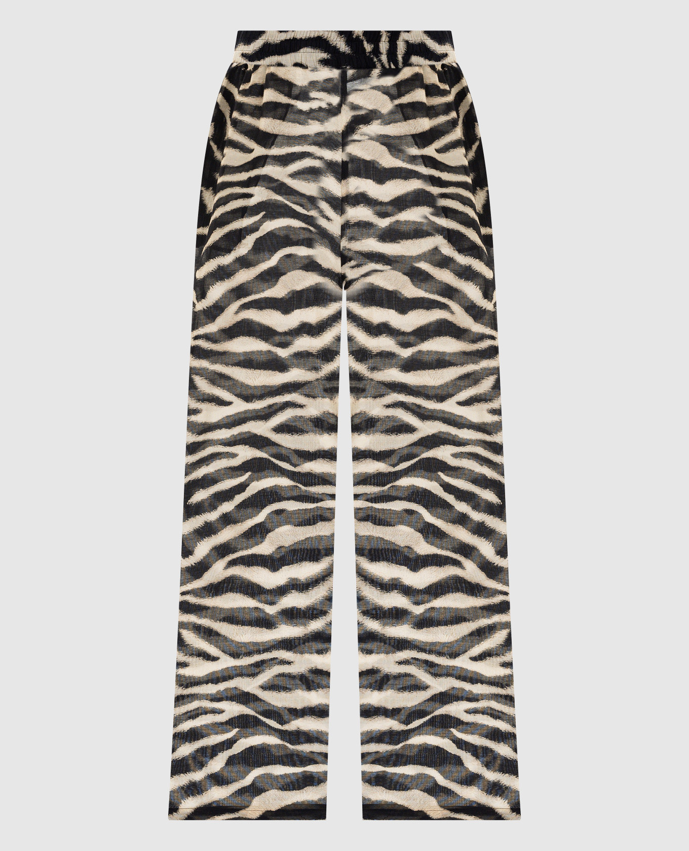 Pantalon à imprimé animal