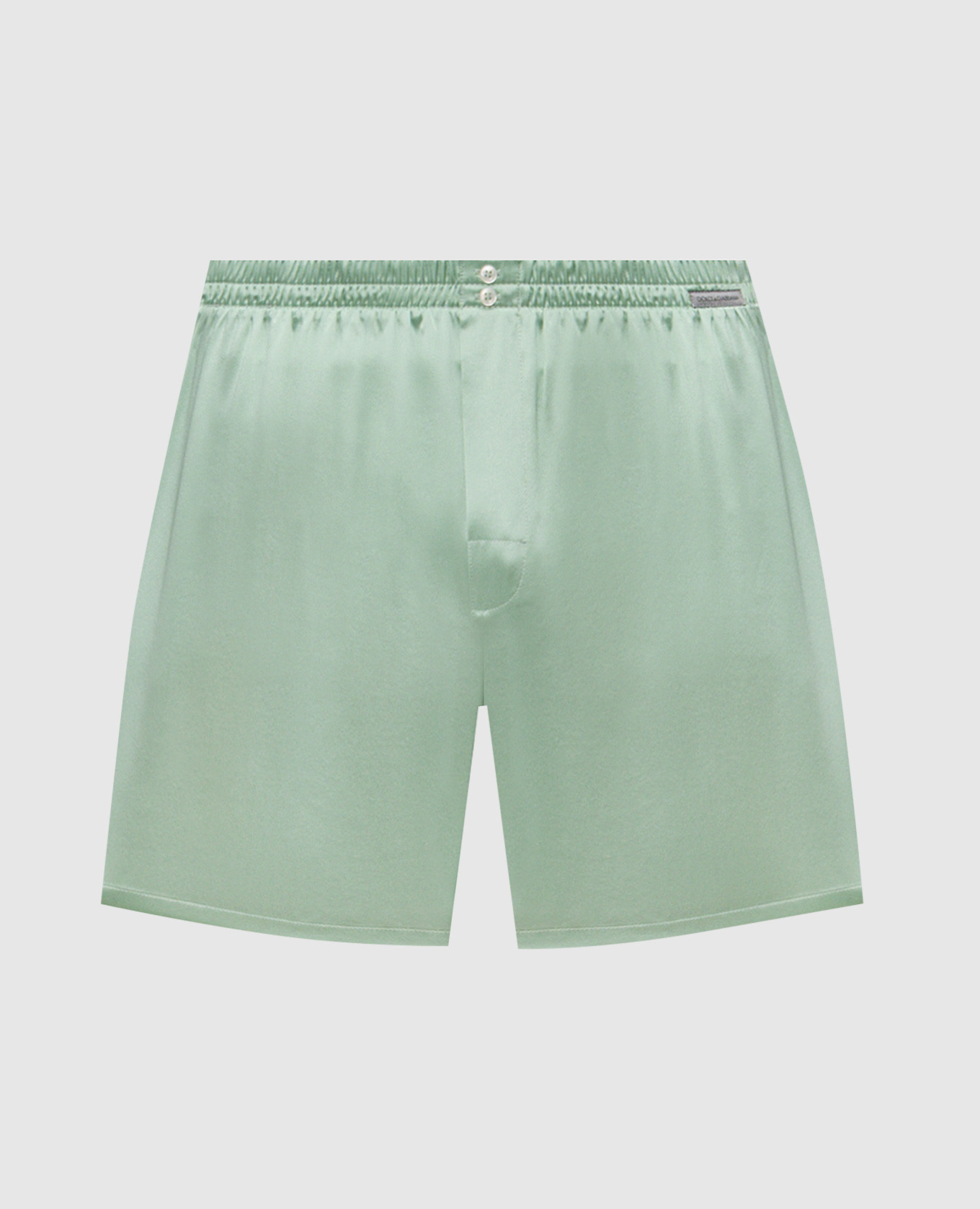 Green silk boxer briefs