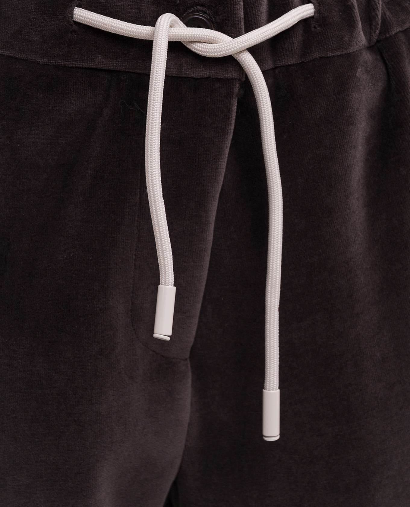 Brown velvet pants Marco Pescarolo 5
