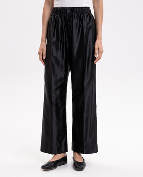 Carven Black silk pants 6261K21281