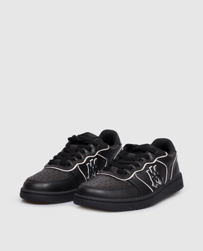 AMIRI Black leather sneakers NEWPORT AMSNSN1061