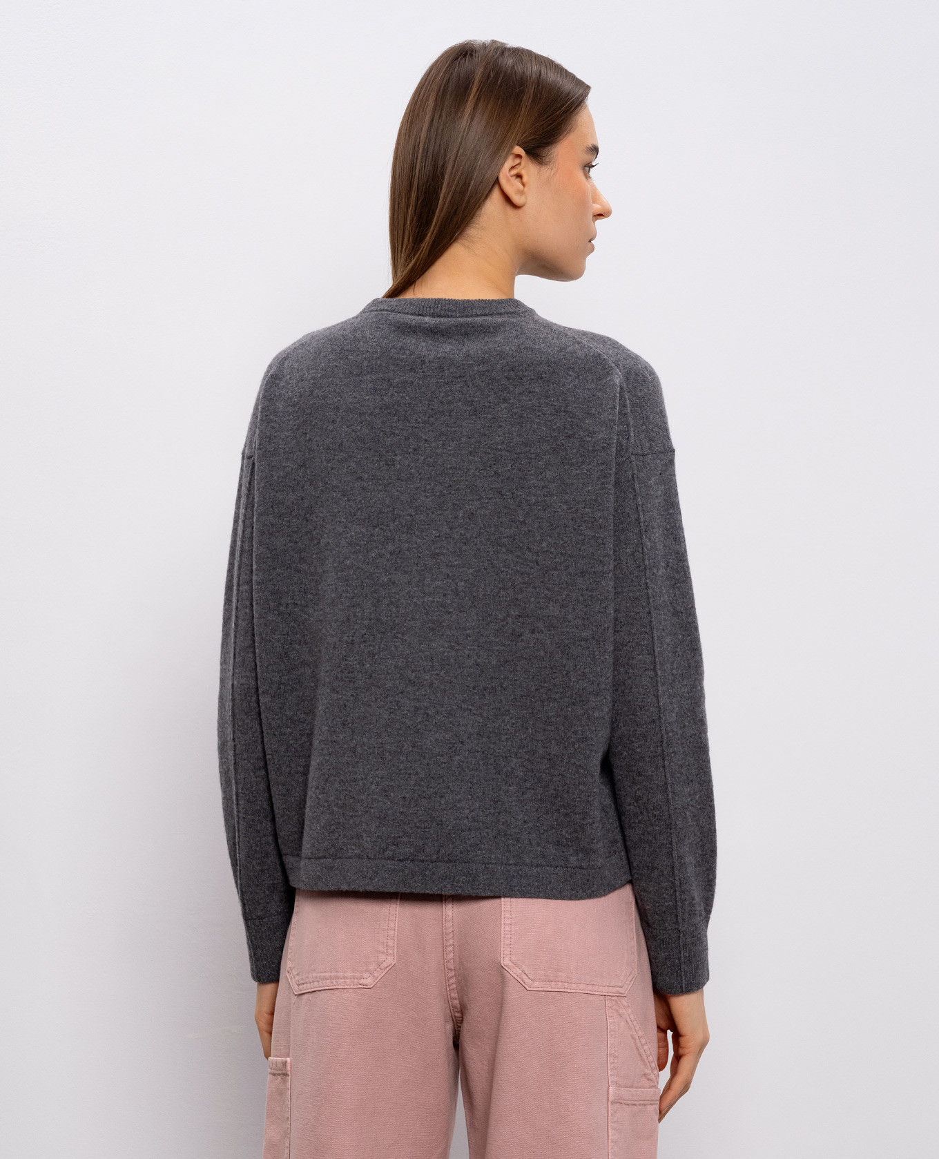 

NEBBIE gray wool and cashmere jumper Max Mara, Grey