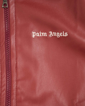 Palm Angels Children's red sports jacket F6PAJGJK164