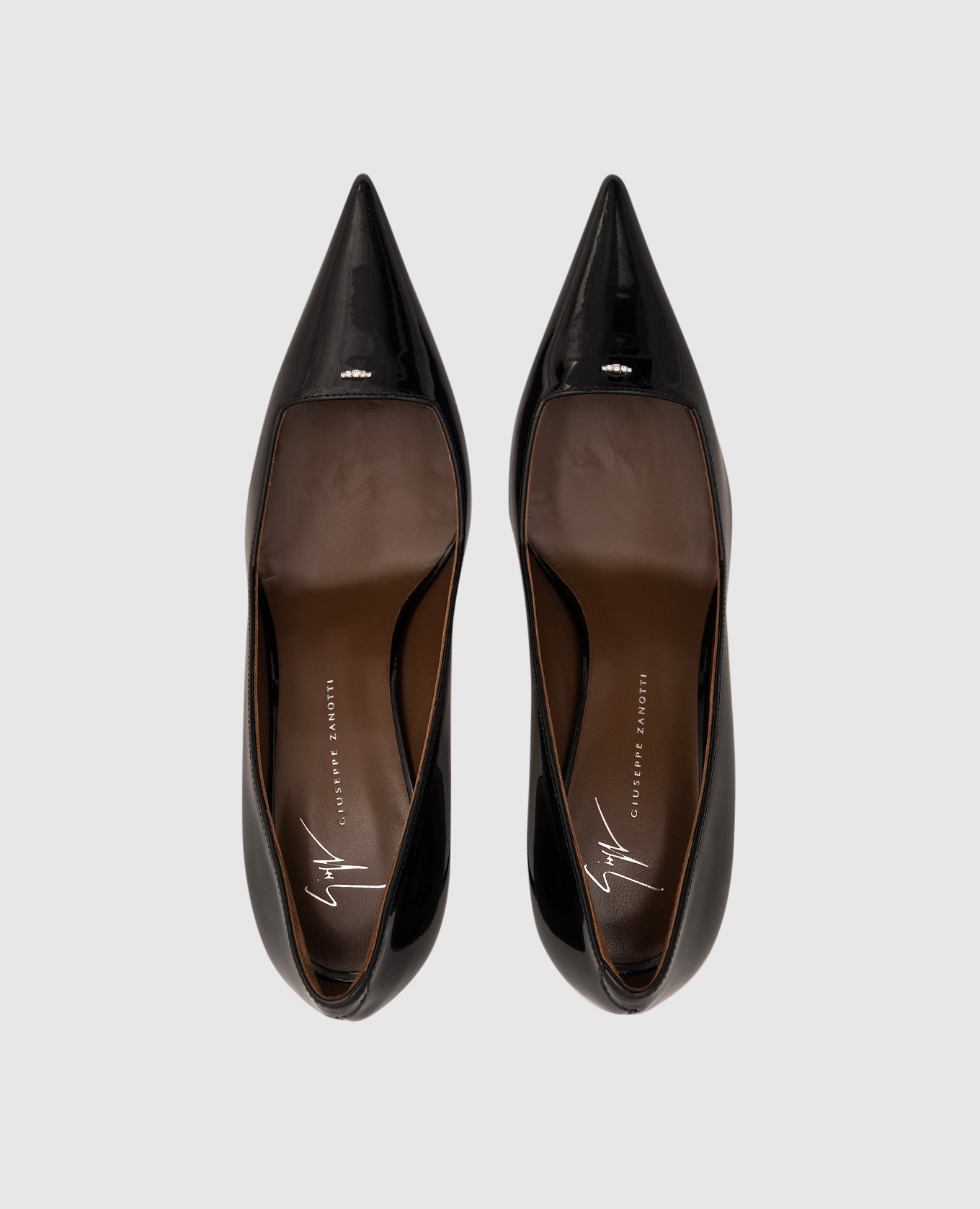 Raquel black patent leather shoes Giuseppe Zanotti 4