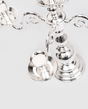 Broggi 1818 Ambasciata silver candlestick for five candles 3100018547