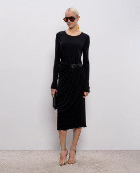 Tom Ford Black midi dress ABJ886JEX188